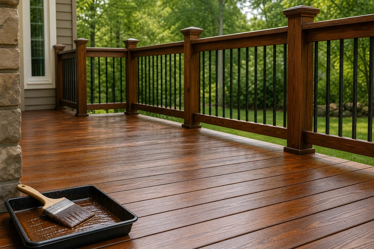 Deck Staining Renewal - Deck Staining