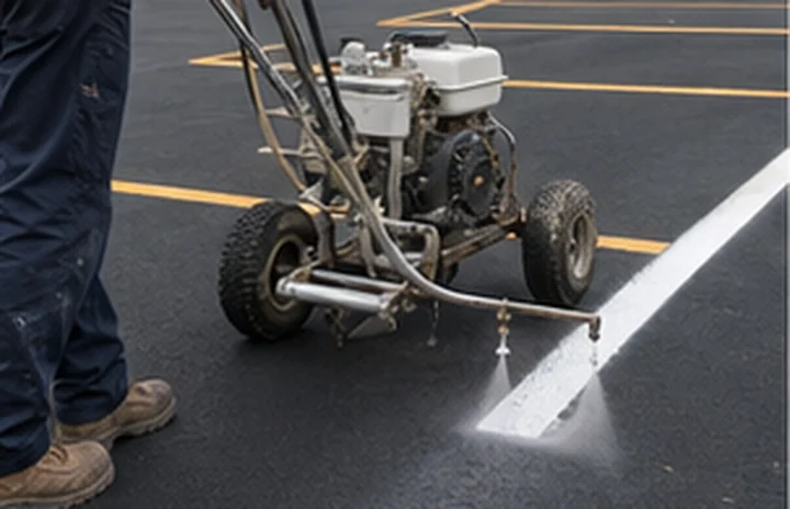 Parking Lot Line Painting